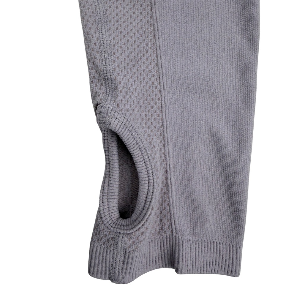 Yogalicious Long Sleeve Crewneck Shirt‎ Purple Thumbholes Size 8 - Picture 6 of 6